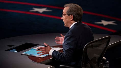 Moderator Chris Wallace Calls Debate A Terrible Missed Opportunity The New York Times