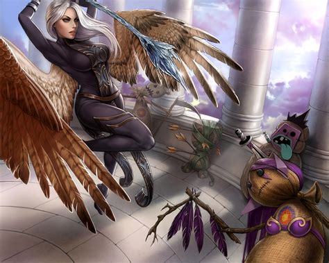 Aether Wing Kayle Wallpapers And Fan Arts League Of Legends Lol Stats