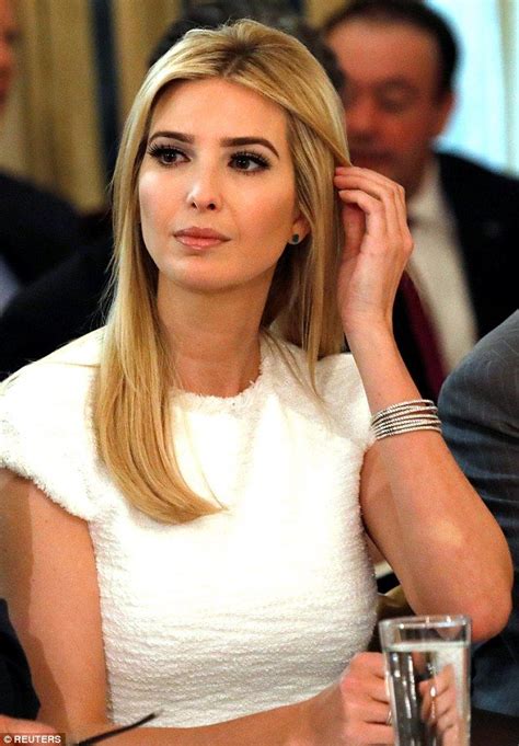 Sitting Pretty Ivanka Attended Her Father Donalds Meeting With