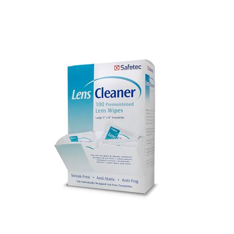 Lens Cleaner Wipes For Glasses, Screens, & More | Safetec