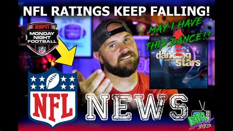 Nfl News Monday Night Football Ratings Down Over 20 Youtube