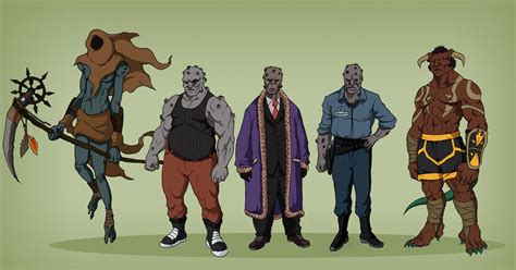 Character Lineup 1 By Deimos Remus On Deviantart