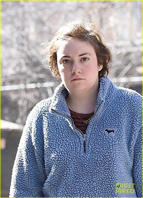 Full Sized Photo Of Lena Dunham Steps Out Hysterectromy Nyc 01 2