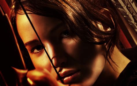 Download Close Up Jennifer Lawrence Katniss Everdeen Movie The Hunger