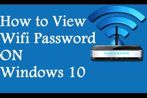Well, you can directly access your wifi network settings using the. How To View Wifi Password On Windows 10 PC