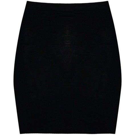 Boohoo Maisy Basic Jersey Mini Skirt 7 Liked On Polyvore Featuring