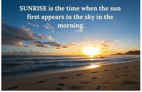 Sunrise Vs Sunset Whats The Difference In English English Study Online