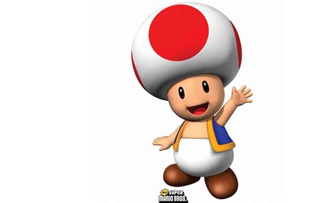 Super Mario Bros Mushroom Character Super Mario Bros Hd Wallpaper