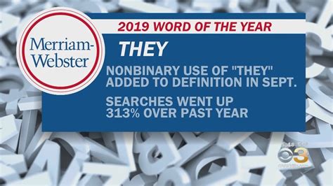 They Named Merriam Websters Word Of The Year Youtube