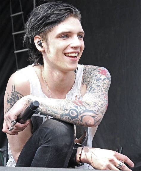Andy Biersack 2015 There Is Seriously Something About This Guy Black