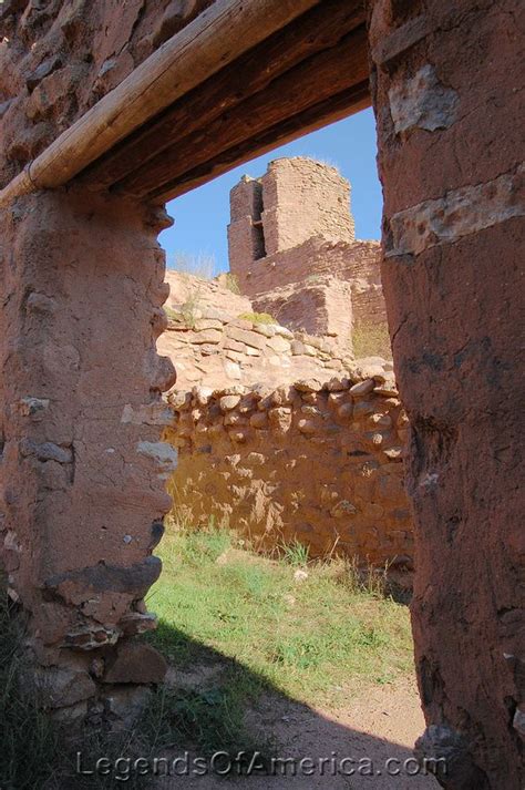 Ancient Cities Jemez State Monument Nm Gisewatowa Pueblo Ruins