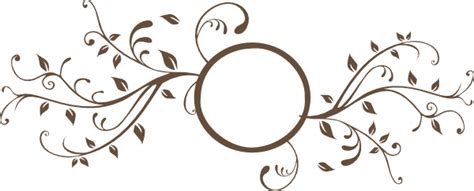 Floral Monogram Clip Art At Vector Clip Art Online Royalty