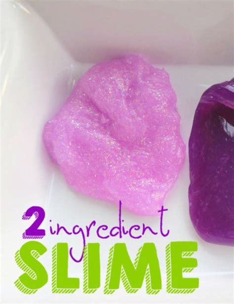 How To Make 2 Ingredient Slime Raining Hot Coupons Slime Craft Slime