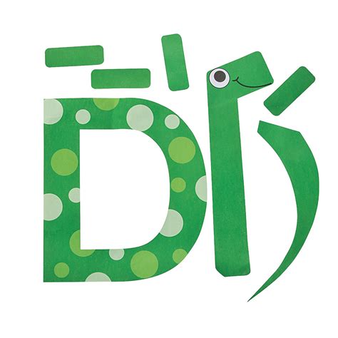 D Is For Dinosaurs Letter D Craft Kit