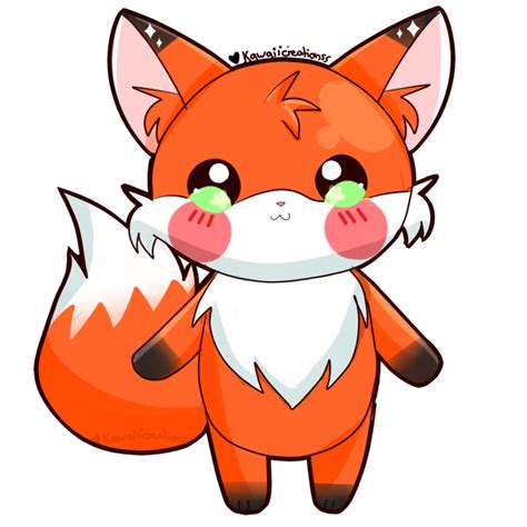 Kawaii Clipart Fox Kawaii Fox Transparent Free For Download On