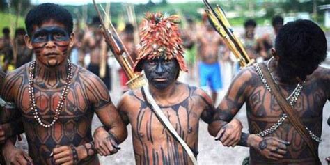 On Monday May 27th The Indigenous People Of The Xingu And Tapajós River Basins Of Brazil