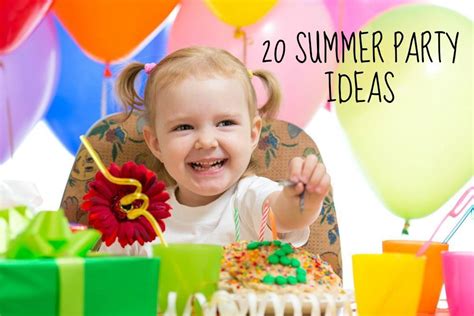 20 Amazing Summer Birthday Party Ideas From Tots100 Bloggers