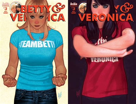 Betty Vs Veronica Concludes June 14th In Betty And Veronica By Adam Hughes 3 Pre Order Your