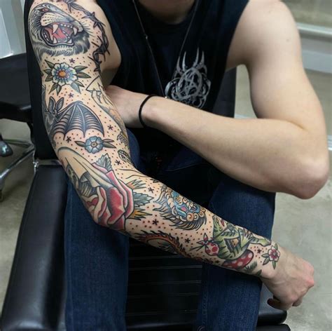 How To Curate A Custom Tattoo Sleeve On Your Arm Tattoo News