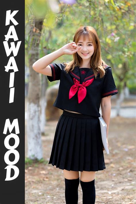 uniforme japonais noir en 2021 uniforme japonais mode kawaii uniforme scolaire