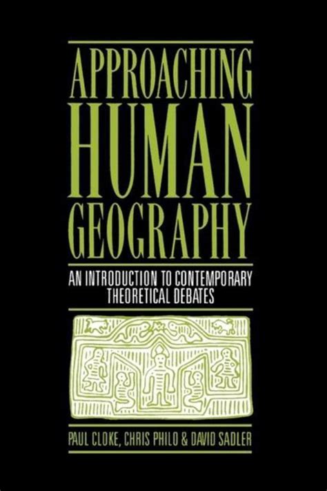 Approaching Human Geography 9781853961007 Paul Cloke Boeken