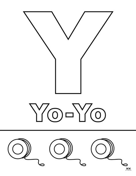 My Letter Y Coloring Page Twisty Noodle The Letter Y Coloring Page