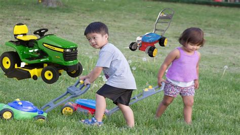 Lawn Mowing For Kids Have Fun Youtube