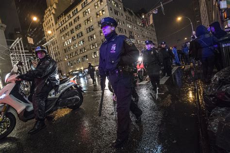 in unpredictable new york protests organized criticism of police the new york times