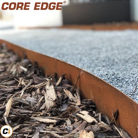 Core Edge Flexible Steel Lawn Edging Corten Henderson Garden Supply