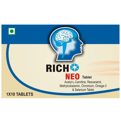 Rich Neo Tablet Buy Strip Of 100 Tablets At Best Price In India 1mg