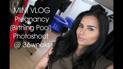 Mini Vlog Pregnancy Birthing Pool Photoshoot Weeks Youtube
