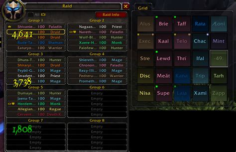 Grid Raid Mods World Of Warcraft Addons