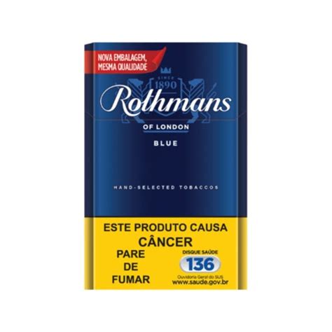 Cigarro Rothmans Blue Box Cigarrete Tabacaria