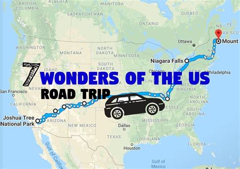 See The 7 Wonders Of The Us On This Scenic Road Trip