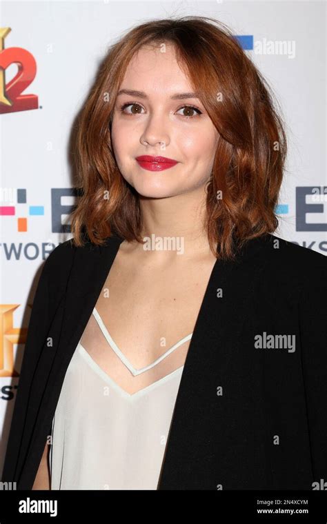 Olivia Cooke Attends The Ae Networks 2014 Upfront On Thursday May 8