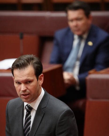 Matt Canavan Says Male Female Relationship Is Fundamentally Unique As It Happened