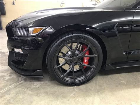 Ford Shelby Mustang Gt350 Black Signature Sv104 Wheel Front