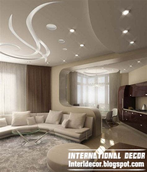 Gypsum Board Ceiling Design For Living Room