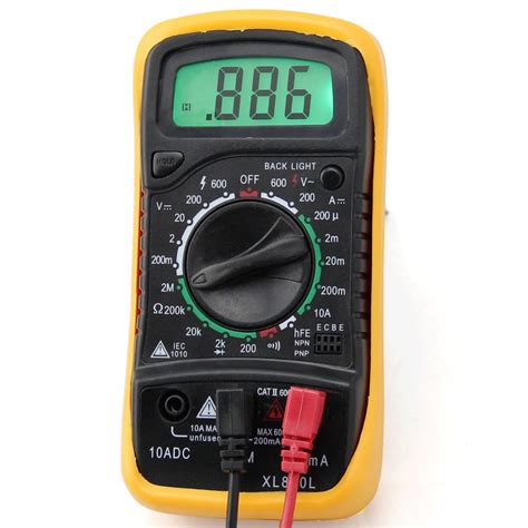 Ohmmeter Digital Ohmmeter How To Read
