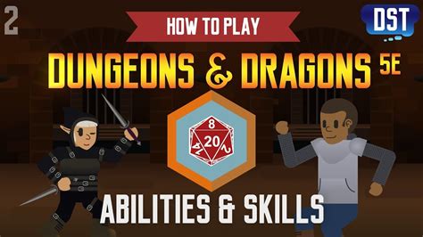 How To Play Dungeons And Dragons 5e Abilities And Skills Youtube