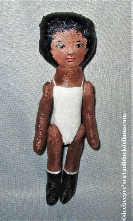 Oil Painted Cloth Friend Of Hitty Deebeegee S Virtual Black Doll Museum™