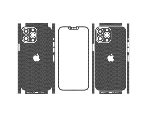 Iphone 13 Pro Max Skin Template Svg Vector Etsy Uk