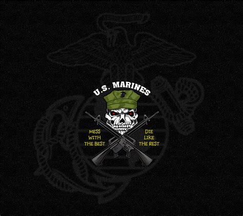 Navmc 8156 marine corps emblem, insignia with the erdl (green dominant) camouflage pattern providing the background. 47+ Marine Corps Screensavers and Wallpaper on ...