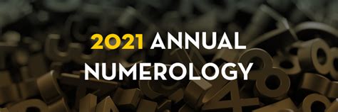 Numerology 2021 Annual Numerology Predictions 2021 For Your Ruling Number