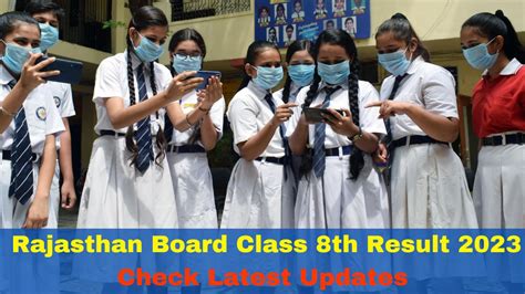 Rajasthan Board 8th Result 2023 Rbse Class 8 Results To Be Announced