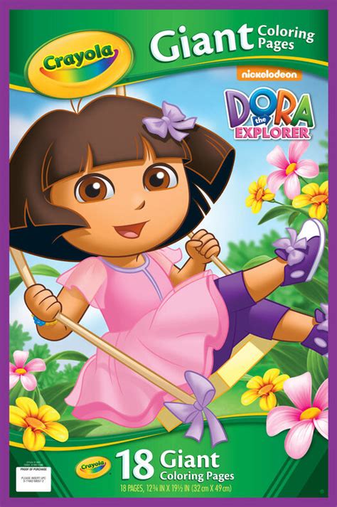 There are 18 of these paw patrol coloring pages, so any child can have fun filling in colors and bringing your favorite characters to life. Giant Coloring Pages - Dora the Explorer | Crayola