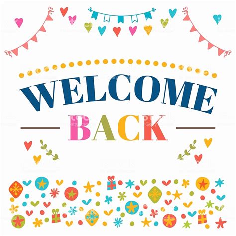 50 Welcome Back Sign To Print