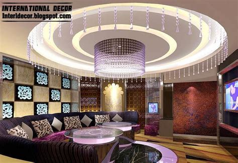 15 best pop designs for hall living room bedroom with pictures. False ceiling pop designs with LED ceiling lighting ideas 2018