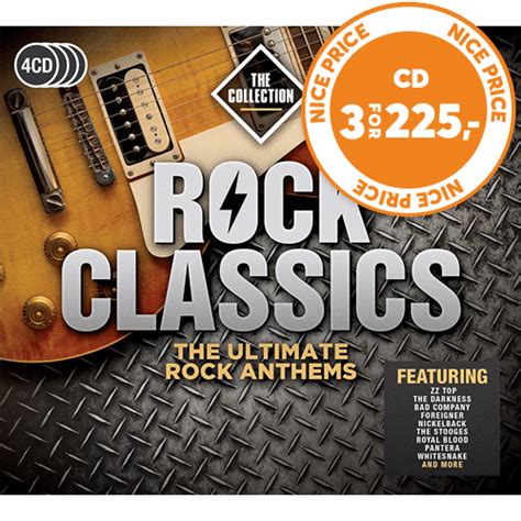 Diverse Artister Rock Classics The Collection 4cd
