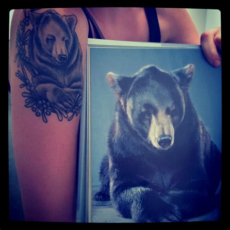 Jill Greenberg Photograph Used As Source For Bear Tattoo Clamp